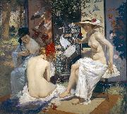 Rupert Bunny The Sun Bath oil